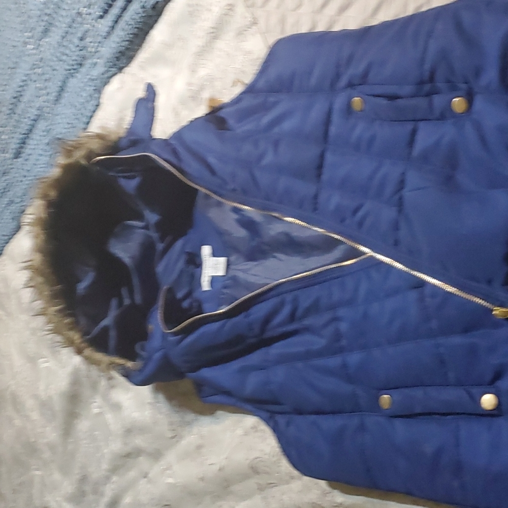 Navy blue vest